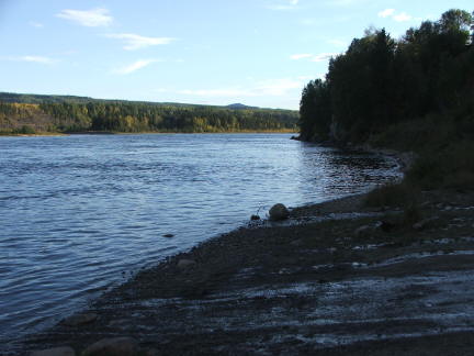 upriver