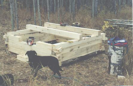 Cabin progressing