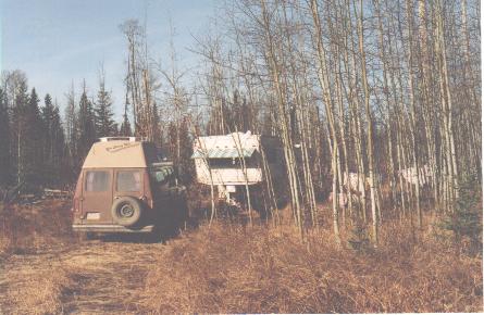 Fall at the trailer