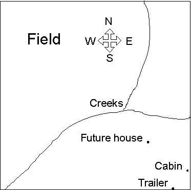 Map of the land